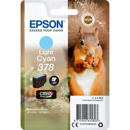 Epson Cartouche d'encre 378 Cyan clair C13T37854010