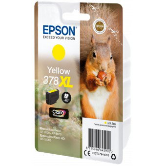 Epson C13T37944010 Cartouche d'encre 378XL Singlepack Jaune Claria Photo HD Ink Epson C13T37944010 Cartouche d'encre 378XL Singlepack Jaune Claria Photo HD Ink