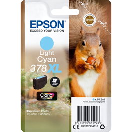 Epson Cartouche d'encre Claria Photo HD 378XL Light Cyan C13T37954010
