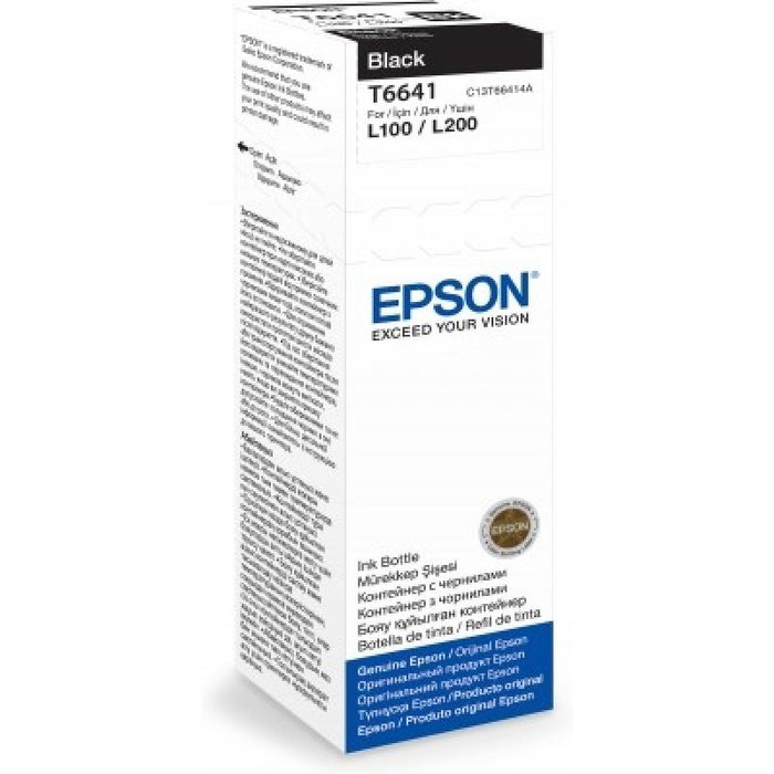 Epson - Cartouche d'encre noire C13T66414A - Originale pour imprimantes Epson