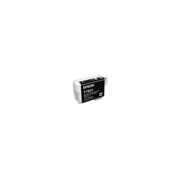 Epson Cartouche d'encre T7601 Noir Photo pour SureColor SC-P600 Epson Cartouche d'encre T7601 Noir Photo pour SureColor SC-P600