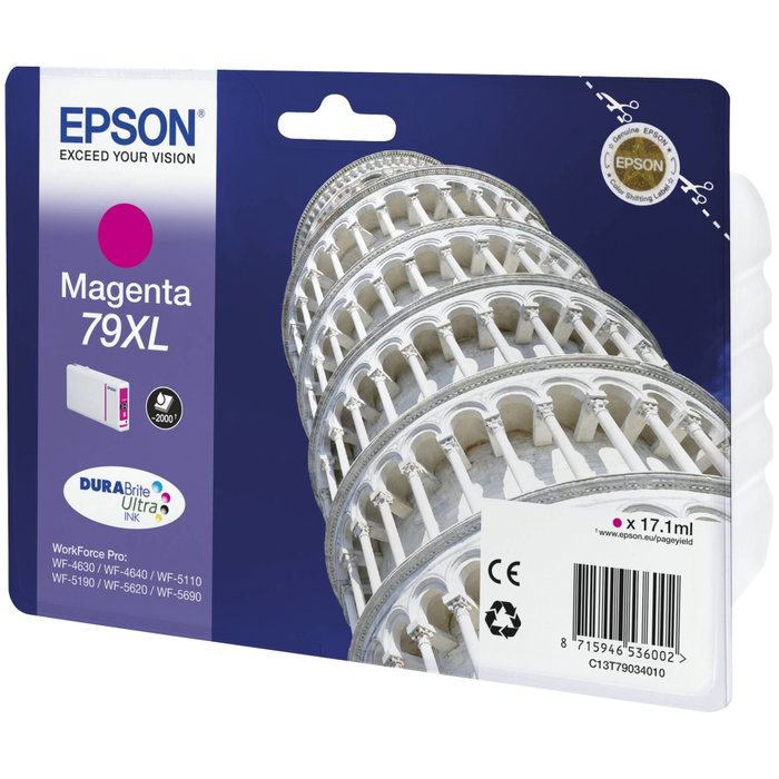 Epson Cartouche d'encre 79 XL Magenta DURABrite Ultra T7903