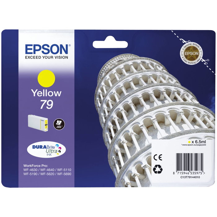 Epson DURABrite Ultra 79 Cartouche d'encre Jaune 6,5ml