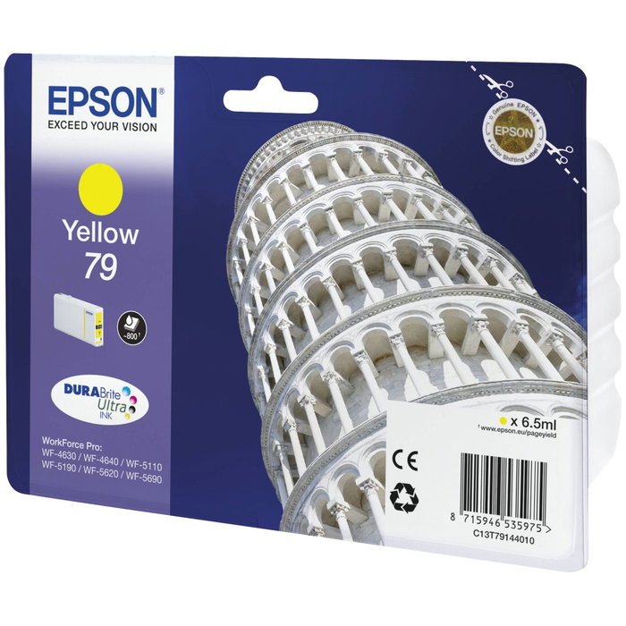 Epson DURABrite Ultra 79 Cartouche d'encre Jaune 6,5ml