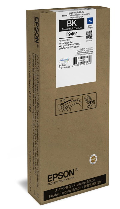 Epson T9451 Cartouche d'encre Noir XL (C13T945140) ocean