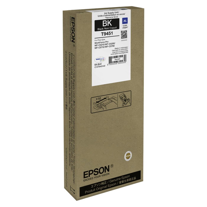 Epson T9451 Cartouche d'encre Noir XL (C13T945140) ocean
