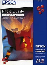 Epson S041061 Papier photo qualité A4 blanc mat 102g/m² 100 feuilles