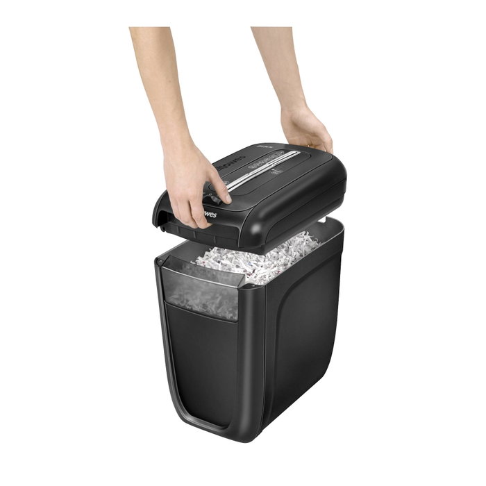 Fellowes 60CS Coupe en Particules 4x40mm - 22L - Noir