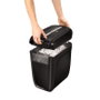 Fellowes 4606101 Destructrice de Papier 60Cs Coupe en Particules 4x40mm SafeSense 10 Feuilles P4 22L