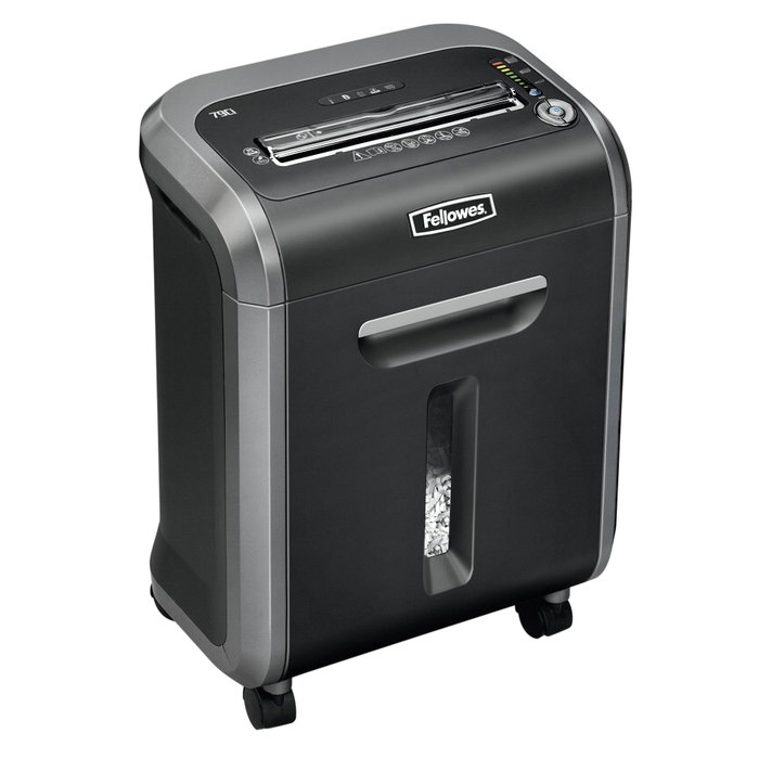 Fellowes Powershred 79Ci Destructrice de documents Coupe croisée Noir/Argent foncé