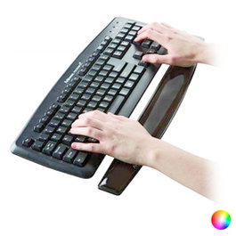 Fellowes Repose-poignets Gel Crystal Noir