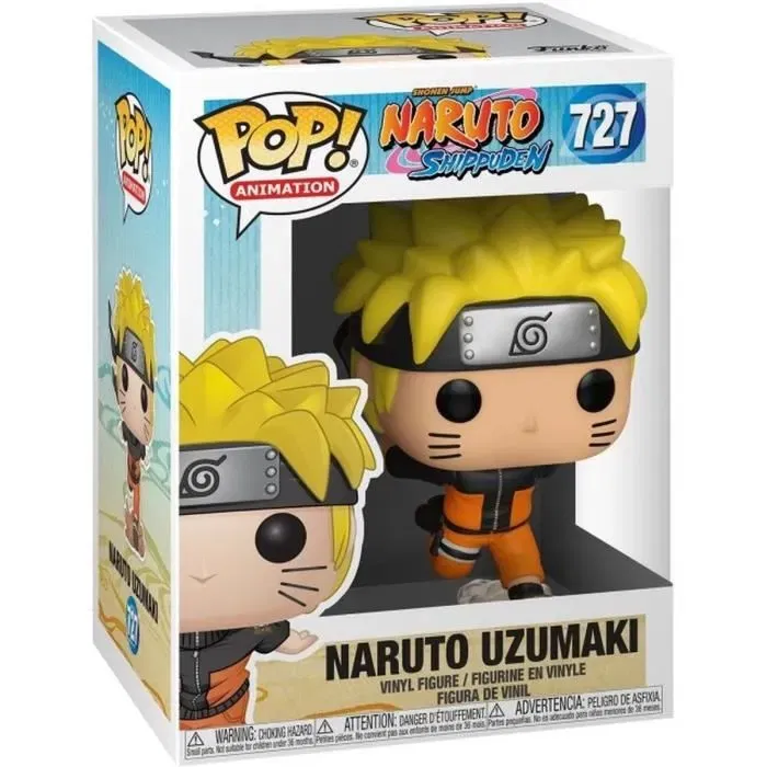 Funko POP! Animation : Figurine Naruto Running - Naruto en course - Figurine de collection multicolore