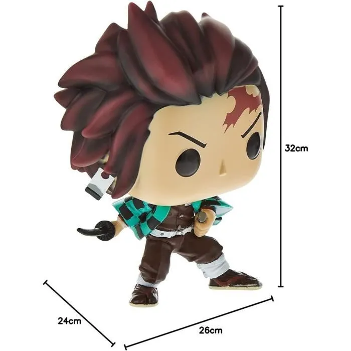 Funko - Figurine POP Animation Demon Slayer Tanjiro Kamado - 867