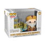 Funko Pop! Dumbledore avec le château de Hogwarts - Figurine vinile Harry Potter - Réf. 57369 - Version multilingue (Anglais, Français, Allemand, Italien, Portugais, Espagnol)