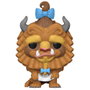 Funko Pop Disney La Belle et la Bête - La Bête aux Boucles - Figurine Vinyle 9 cm avec Boîte Fenêtre