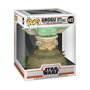 Funko Pop Deluxe Star Wars The Child Usant la Force - Figurine Vinyle 15 cm - Collection Le Mandalorien