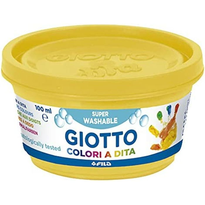 peinture pour doigts Giotto Multicouleur 6 Pièces 100 ml