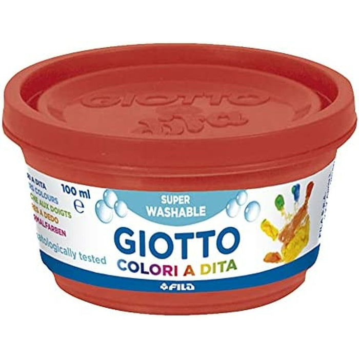 peinture pour doigts Giotto Multicouleur 6 Pièces 100 ml