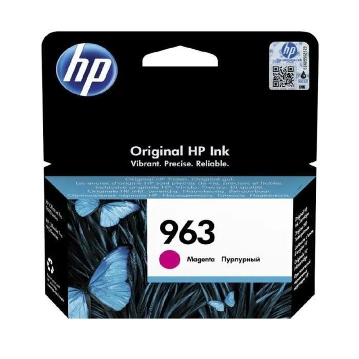 HP 963 Cartouche d'encre magenta authentique (3JA24AE) pour HP OfficeJet Pro 9010/9020 - Cartouche d'origine HP 963 Cartouche d'encre magenta authentique (3JA24AE) pour HP OfficeJet Pro 9010/9020 - Cartouche d'origine