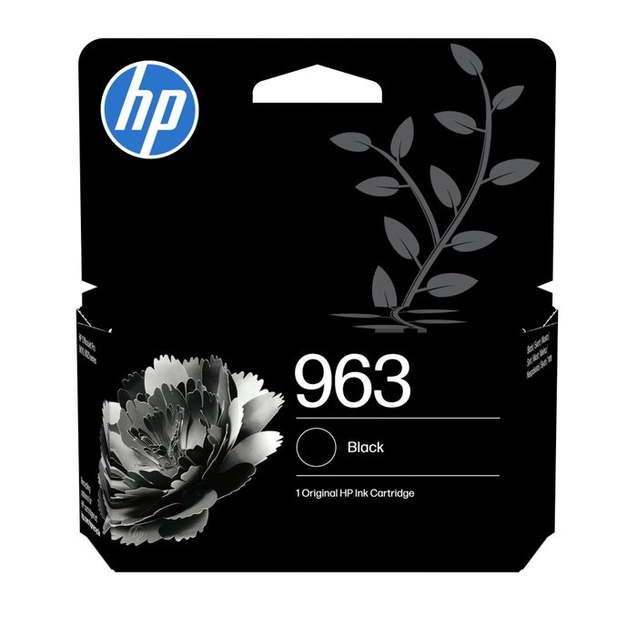 HP 963 Cartouche d'encre noire authentique (3JA26AE) 24,09 ml