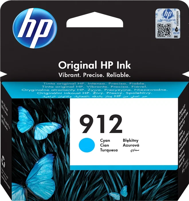 HP 912 Cartouche d'encre Cyan (3YL77AE) original HP 912 Cartouche d'encre Cyan (3YL77AE) original