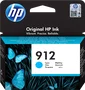 HP 912 Cartouche d'encre Cyan (3YL77AE) original
