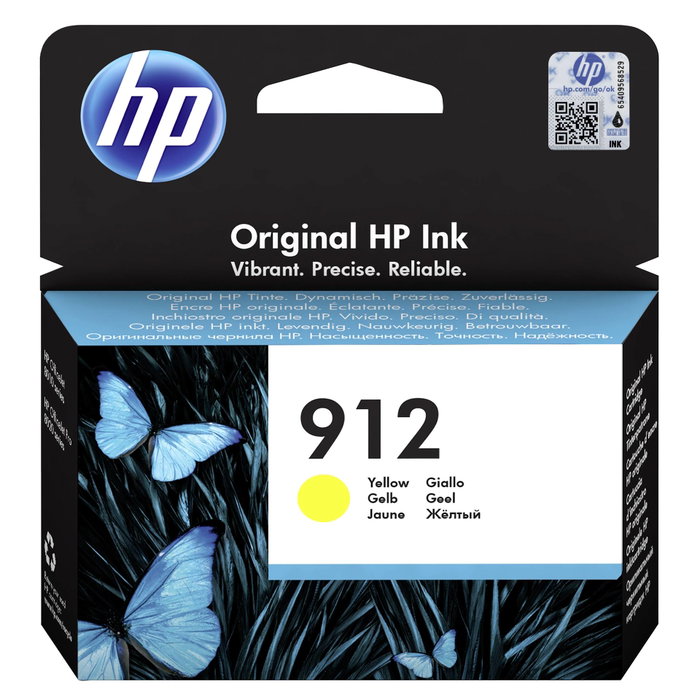 HP 912 Cartouche d'encre jaune 3YL79AE HP 912 Cartouche d'encre jaune 3YL79AE