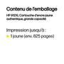 HP 912XL Cartouche d'encre jaune authentique - Grande capacité haut rendement - Compatible OfficeJet 8010e, 8012, 8014, 8015, OfficeJet Pro 8020, 8022, 8023, 8024, 8025