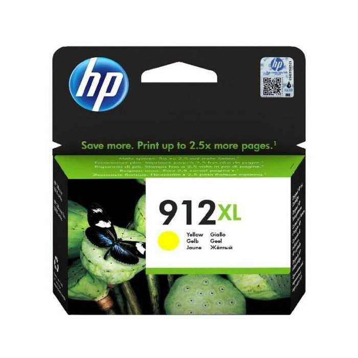 HP 912XL Cartouche d'encre jaune haute capacité (3YL83AE)