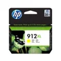 HP Cartouche d'encre jaune grande capacité authentique 912XL (3YL83AE) pour HP OfficeJet 8010 et OfficeJet Pro 8020