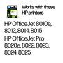 HP Cartouche d'encre noire 912XL grande capacité (~825 pages) pour OfficeJet 8010e/8012/8014/8015 et OfficeJet Pro 8020e/8022/8023/8024/8025
