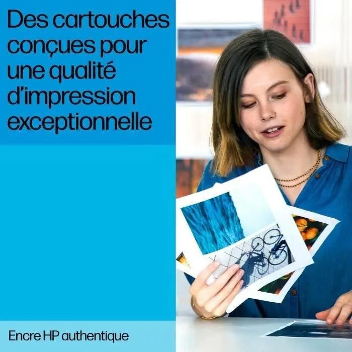 HP Cartouche d'encre authentique grande capacité noire 912XL (3YL84AE) pour imprimantes HP OfficeJet 8010 et OfficeJet Pro 8020