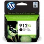 HP Cartouche d'encre authentique grande capacité noire 912XL (3YL84AE) pour imprimantes HP OfficeJet 8010 et OfficeJet Pro 8020