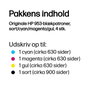 HP Multipack de 4 Cartouches d'Encre 953 (Noir, Cyan, Magenta, Jaune)