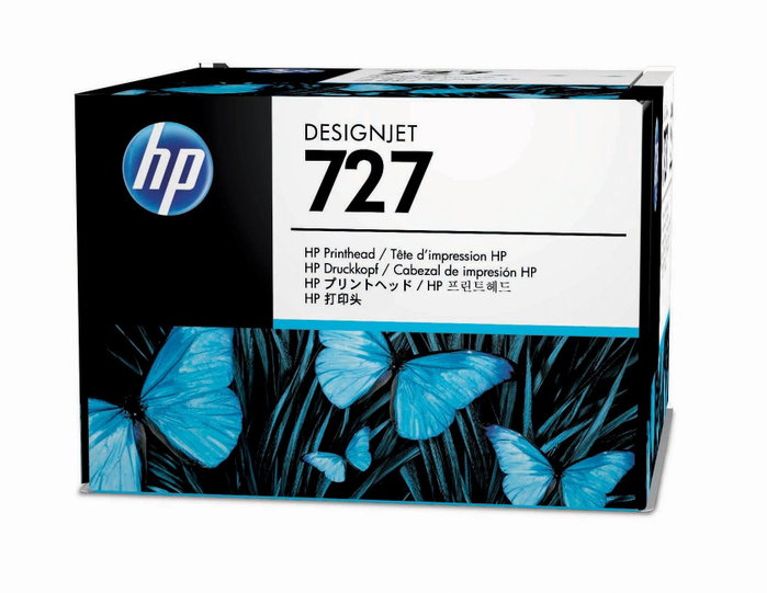 HP Tête d'impression 727 DesignJet B3P06A (6 couleurs) reconnue pour sa précision professionnelle HP Tête d'impression 727 DesignJet B3P06A (6 couleurs) reconnue pour sa précision professionnelle
