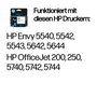 HP 62 Cartouche d'encre triple couleur C2P06AE