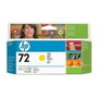 HP Cartouche d'encre 72 C9373A Jaune 130ml