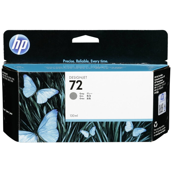 HP Cartouche d'encre 72 C9374A Grise 130ml