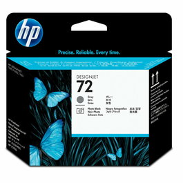 HP C9380A - Tête d'impression 72 - Noir/Gris