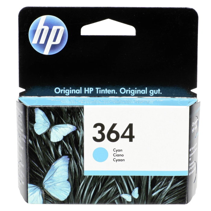 HP Cartouche d'encre 364 Cyan