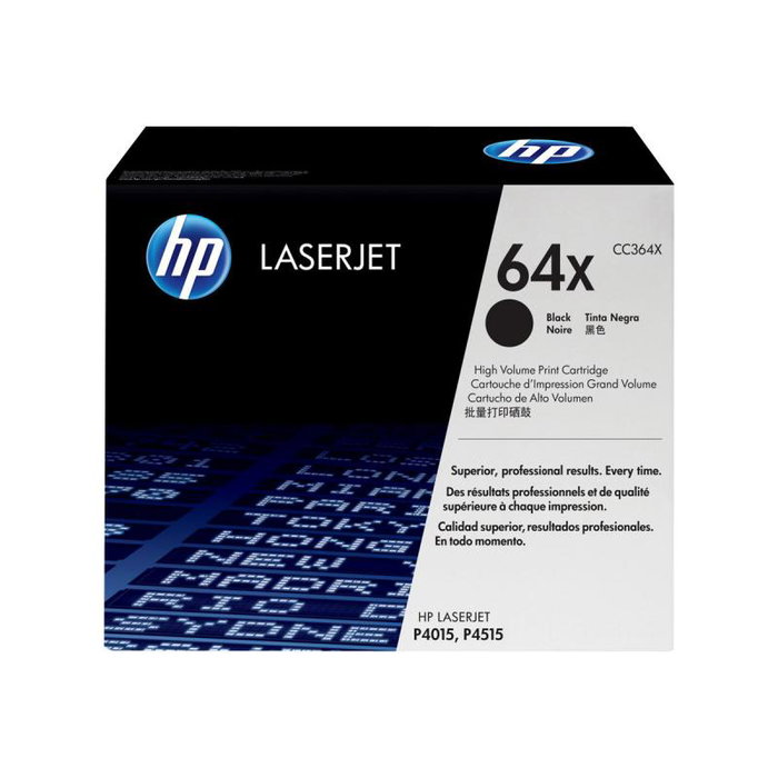 HP 64X Noir Haute Capacité HP 64X Noir Haute Capacité