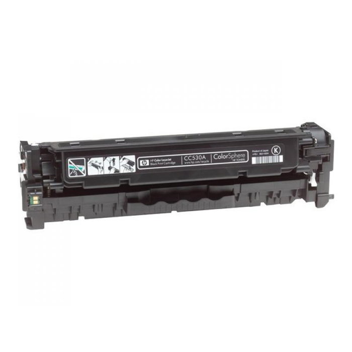 HP 304A Cartouche Toner Noir Original CC530A LaserJet HP 304A Cartouche Toner Noir Original CC530A LaserJet