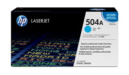 HP 504A LaserJet Cyan
