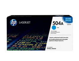 HP 504A LaserJet Cyan