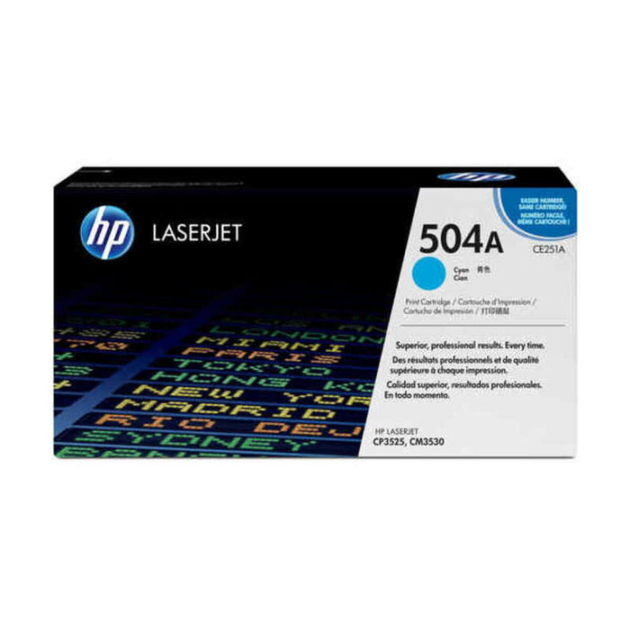HP 504A LaserJet Cyan
