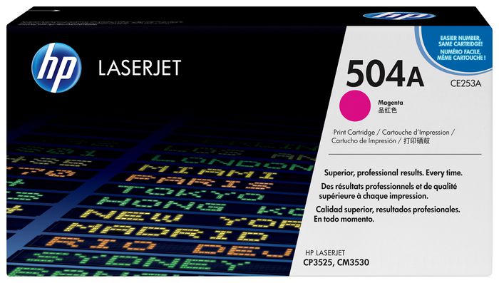 HP 504A CE253A Magenta