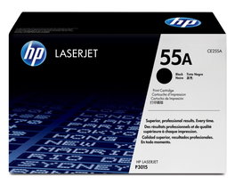 HP Toner 55A CE255A Noir