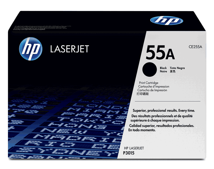 HP Toner 55A CE255A Noir (6000 pages) HP Toner 55A CE255A Noir (6000 pages)