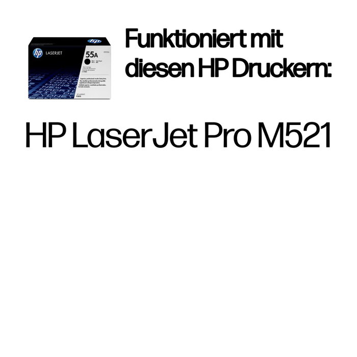 HP Toner 55A CE255A Noir HP Toner 55A CE255A Noir
