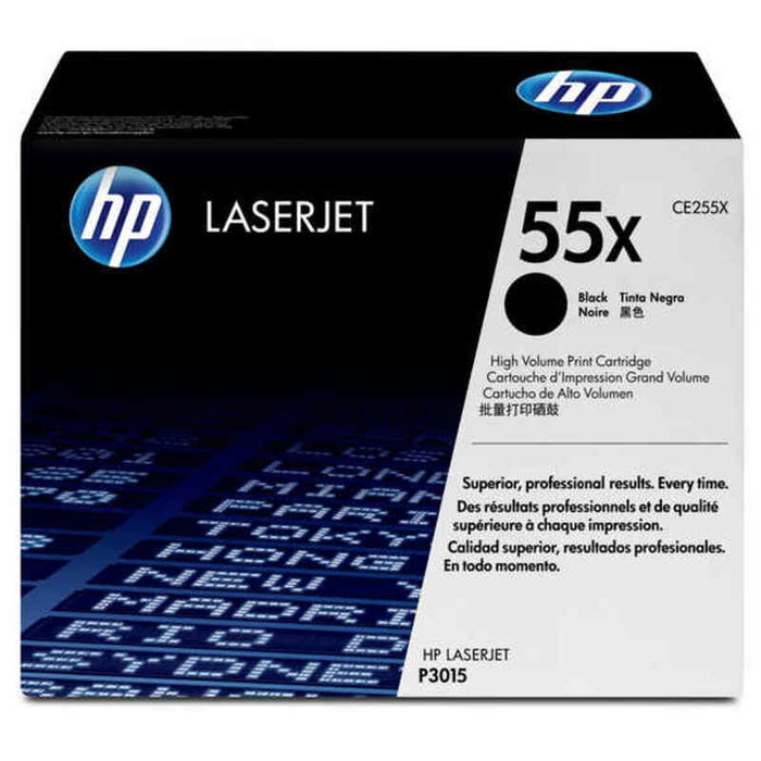 HP Cartouche de toner 55X CE255X Noir